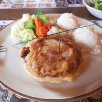 Kinua burger at Gostilna Pezdirc in Semic