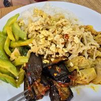 Choose what you like at Moon Vegetarian in Batam