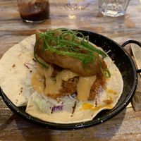 Vegan tacos   at Amigos Mexican Grill in Wanaka
