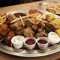 The CFC Party Bucket for 4 people at Sunshine Deli in Sheffield