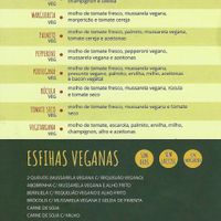 Vegan Menu (2) at Tentacoes Esfihas & Cia in Santo Andre