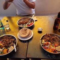 Now you can have their delicious dishes in a bowl with rice+lentils at Falafeleria - Sta Barbara in Madrid