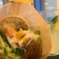 Pita Falafel  at Falafeleria - Sta Barbara in Madrid
