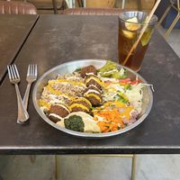 Falafel Bowl all the way  at Falafeleria - Sta Barbara in Madrid
