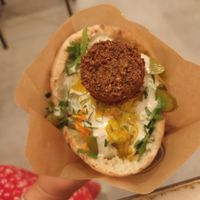 Falafel at Falafeleria - Sta Barbara in Madrid