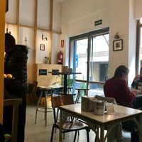 Restaurant at Falafeleria - Sta Barbara in Madrid