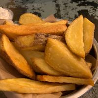 Fries at Falafeleria - Sta Barbara in Madrid