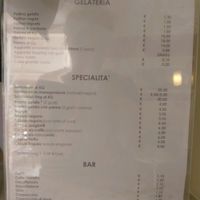 menu at Gelateria Caffetteria Il Cremino in Pordenone
