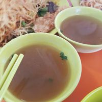Very very mild taste soup at Ru Lai Vegetarian - Stall 105 in Northeast Singapore