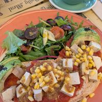 Tofu toast at Negra in Porto