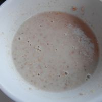 Porridge with coconut milk at Caffe Nero in Cambridge