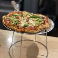 Avocado & taco meat  at Waldo Pizza in Kansas City