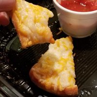 Vegan Cheesy bread - barely got a picture before it was all eaten! at Waldo Pizza in Kansas City