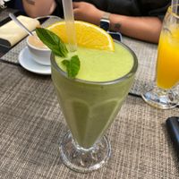 First smoothie   at Union Cafe in Antigua