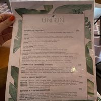   at Union Cafe in Antigua