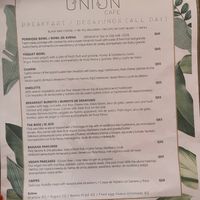   at Union Cafe in Antigua