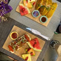   at Union Cafe in Antigua