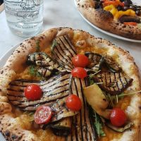 Vegan San Diego with pumpkin base at Santa Maria Pizzeria in West London