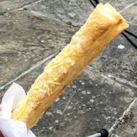 Vegan Cheese Straw at Greek Vegan Deli in Brighton