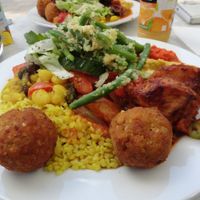 Buffet of the day at Legumes - Hornsgatan in Stockholm