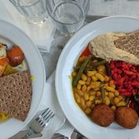 Vegan buffet at Legumes - Hornsgatan in Stockholm