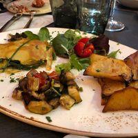 Different sides at Vegan Food Tours Rome in Rome