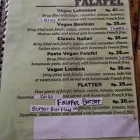 A lot of options at Warung Mexicana in 