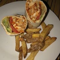 Tempeh burrito at Warung Mexicana in 