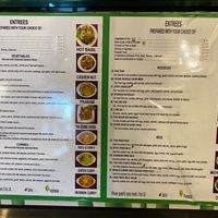 Menu 2 at Bamboo Garden in Chula Vista