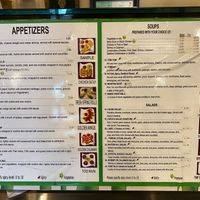 Menu 1 at Bamboo Garden in Chula Vista