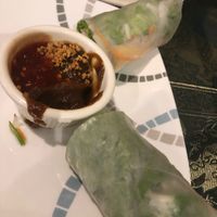 Tofu spring rolls  at Bamboo Garden in Chula Vista