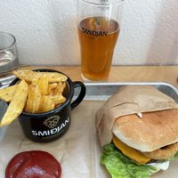 The whole shabang  at Smiðjan Brugghús in Vik