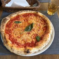 Vegan margherita  at Pizzeria Fuoriseria in Izola
