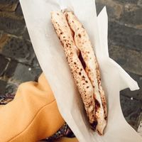 Vegan pizza to go  at Pizzeria Fuoriseria in Izola