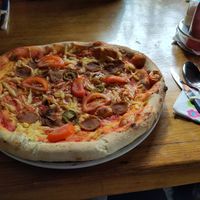 Pizza Pikant at Cona Tusek in Kocevje