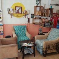 Indoor Seating at Bali Beach Deli in Santa Teresa