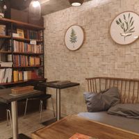 Inside at Sujata Cafe in Kowloon