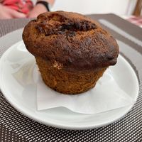 Tasty vegan muffin.  at Gioia Caffetteria Gastronomia Vegana in Sassari