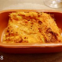 Lasagna was delicious at Gioia Caffetteria Gastronomia Vegana in Sassari