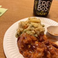 mexican salad and potato salad - vegan  at Potraviny - Zdrave ziti U tri ruzi in Prague