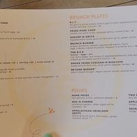 Menu at Social Southern Table & Bar in Lafayette