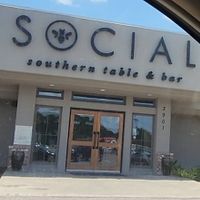Entrance at Social Southern Table & Bar in Lafayette