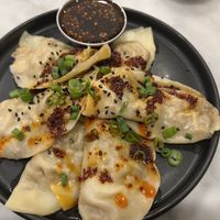 Impossible Dumplings  at Beyond Sushi - Mulberry St in New York City