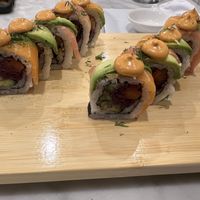 Rainbow Roll  at Beyond Sushi - Mulberry St in New York City