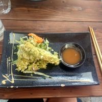 tofu in fried green rice at Viet Village in Halle