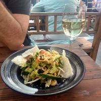 eggplantsalad at Viet Village in Halle