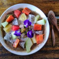 breakfast at Suan Sati in Chiang Mai