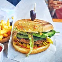 Beyond Meat Burger at Laura's Soulfood in Aachen