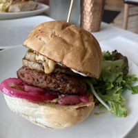The Eden Burger  at Eden Cafe & Bakeshop in Batavia