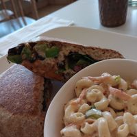 Taco crunchwrap at Eden Cafe & Bakeshop in Batavia